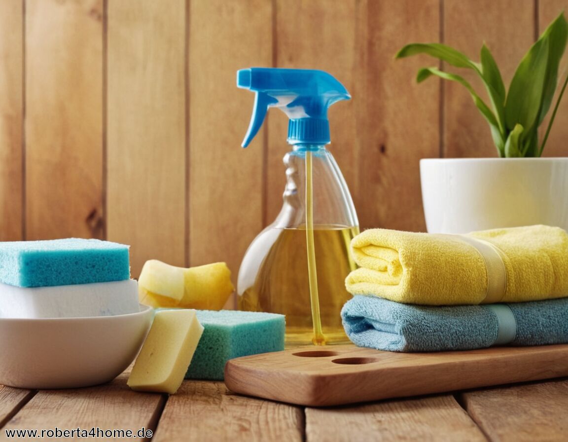 DIY-Rezepte für eigene Putzmittel   - Nachhaltige Putzmittel: Umweltfreundlich und wirksam