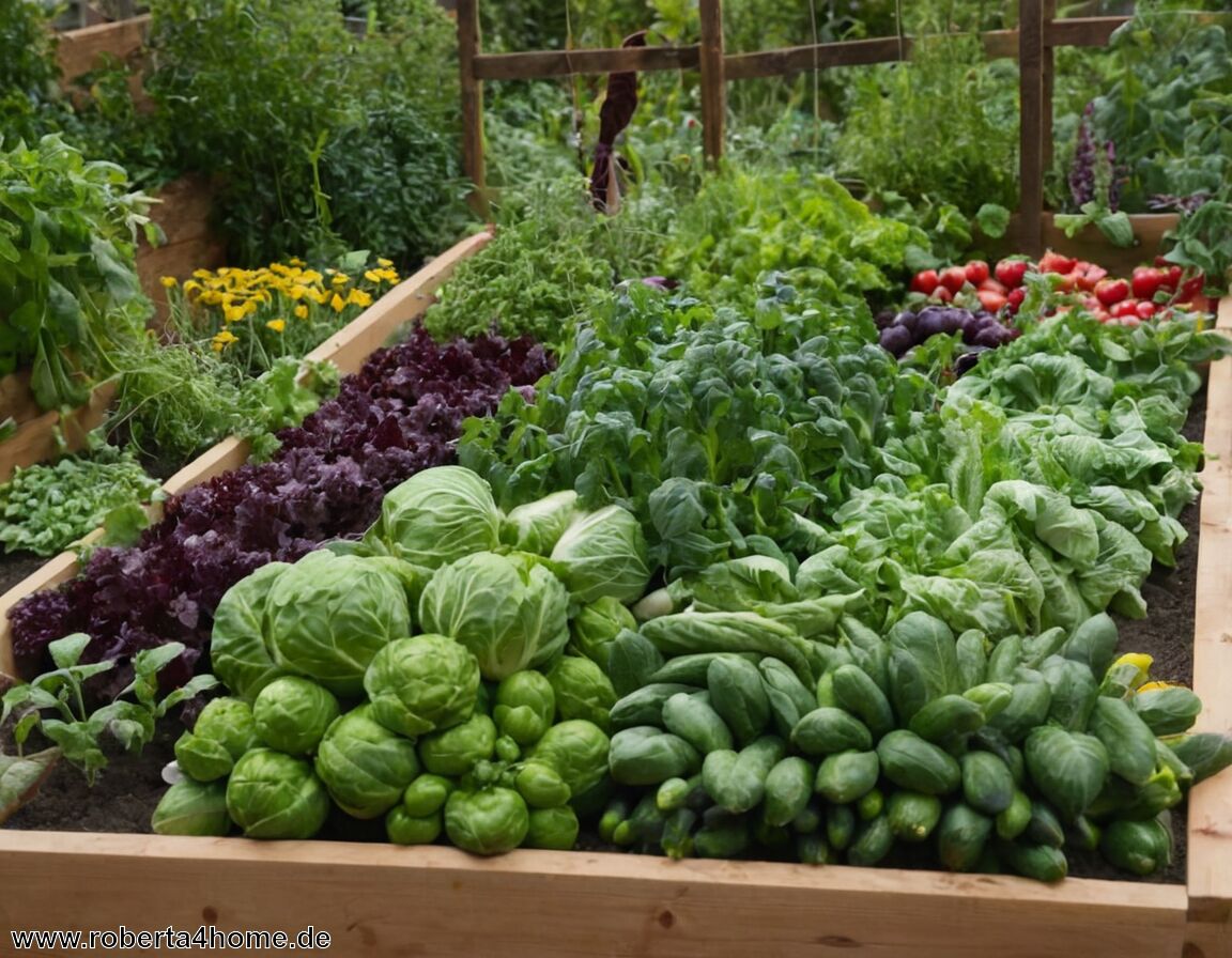 Hochbeet mit Erntezeitpunkten planen   - Hochbeete anlegen: Tipps für die richtige Bepflanzung