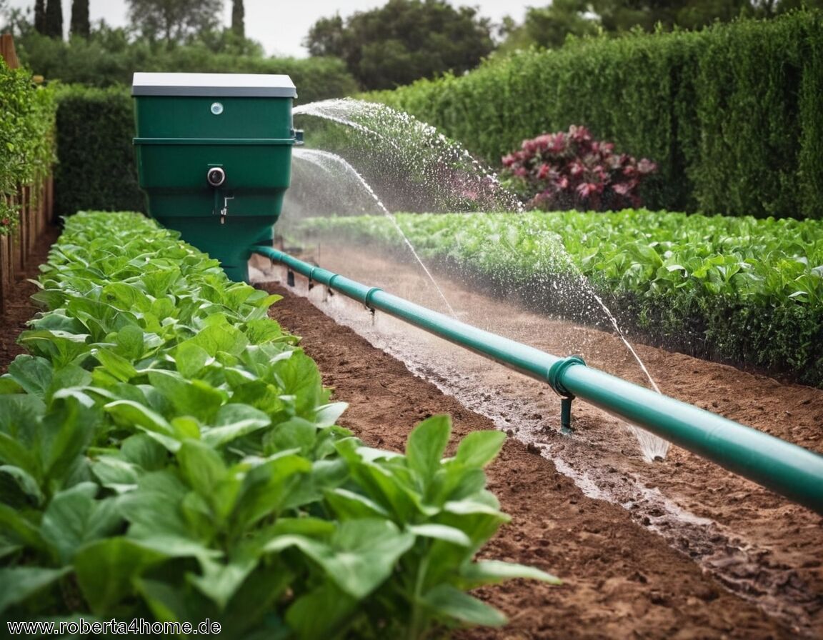 Regenwassernutzung: kosteneffiziente Wasserquelle - Bewässerungssysteme im Vergleich: Was lohnt sich?