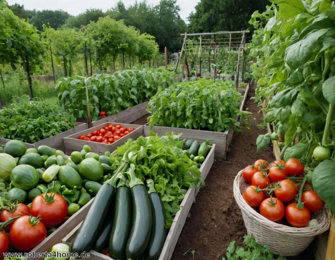 Fruchtgemüse: Tomaten und Zucchini - Gemüsegarten anlegen: Die besten Sorten für Anfänger