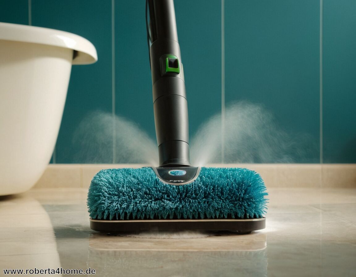 Dampfreiniger zur tiefen Reinigung verwenden   - Hartnäckigen Kalk entfernen: Die besten Tricks für Bad und Küche