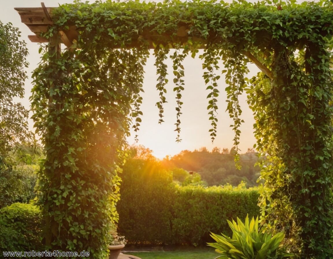 Rankgitter mit Kletterpflanzen gestalten   - Sichtschutz im Garten: Die besten Ideen für mehr Privatsphäre