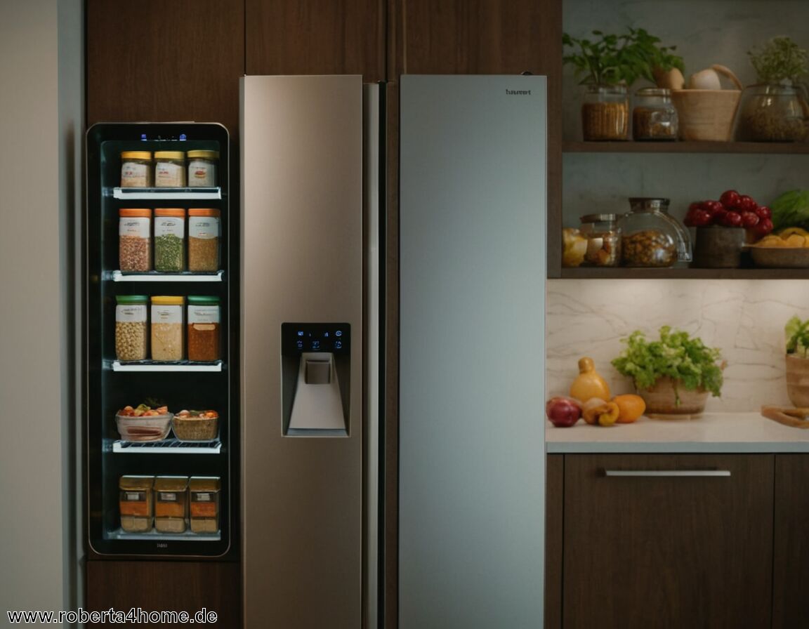 Smarte Kühlschränke für Lebensmittelmanagement   - Smart Home Technologien: Welche Systeme sind sinnvoll?