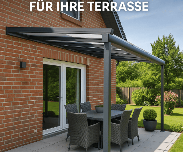 So finden Sie die passende Alu-Überdachung für Ihre Terrasse