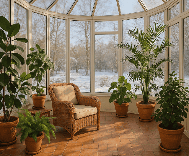 Ihr Wintergarten als Rückzugsort: Ideen für mehr Komfort